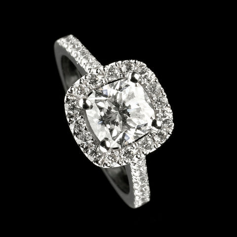 Halo Diamond Ring